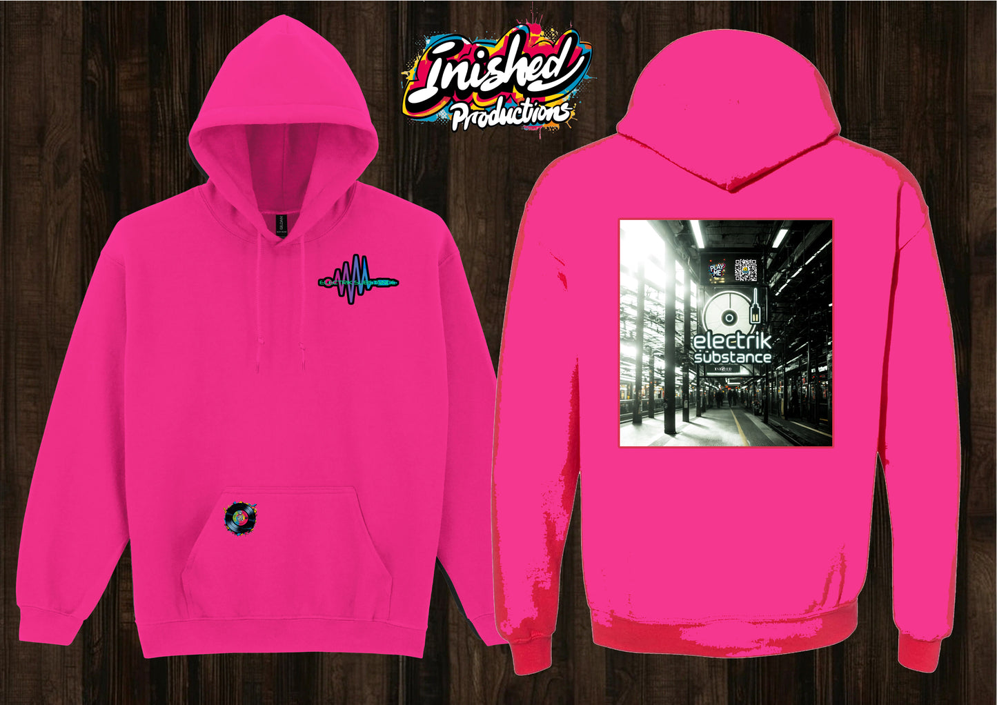 Electrik Substance Style 6 Interactive unisex hooded top