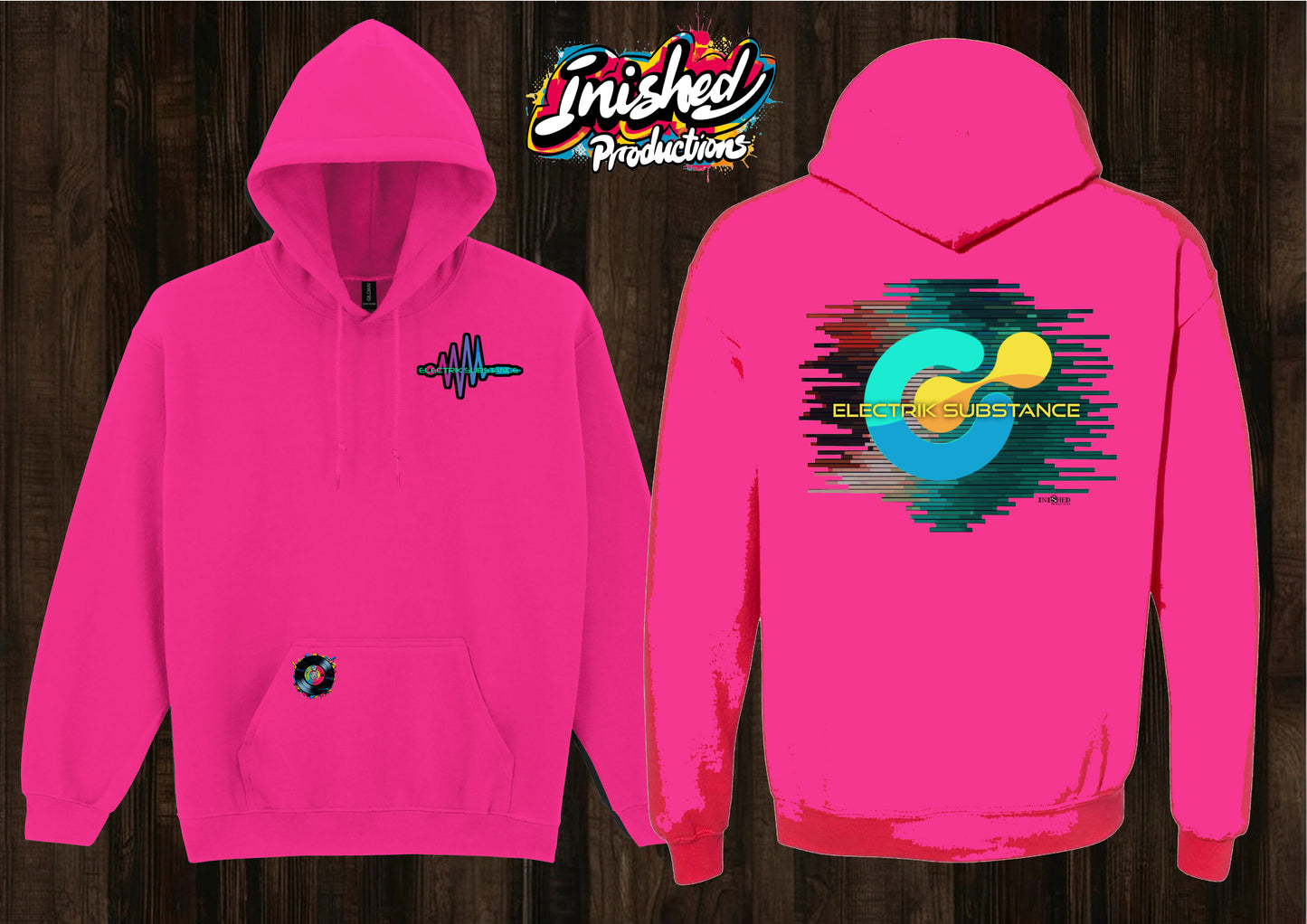 Electrik Substance Style 7 unisex hooded top