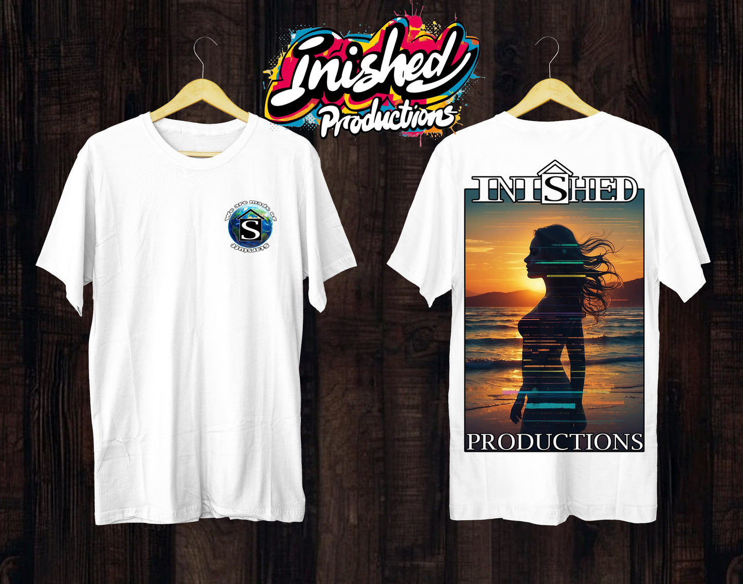 Sunset exposure white Unisex short sleeve t-shirt 59